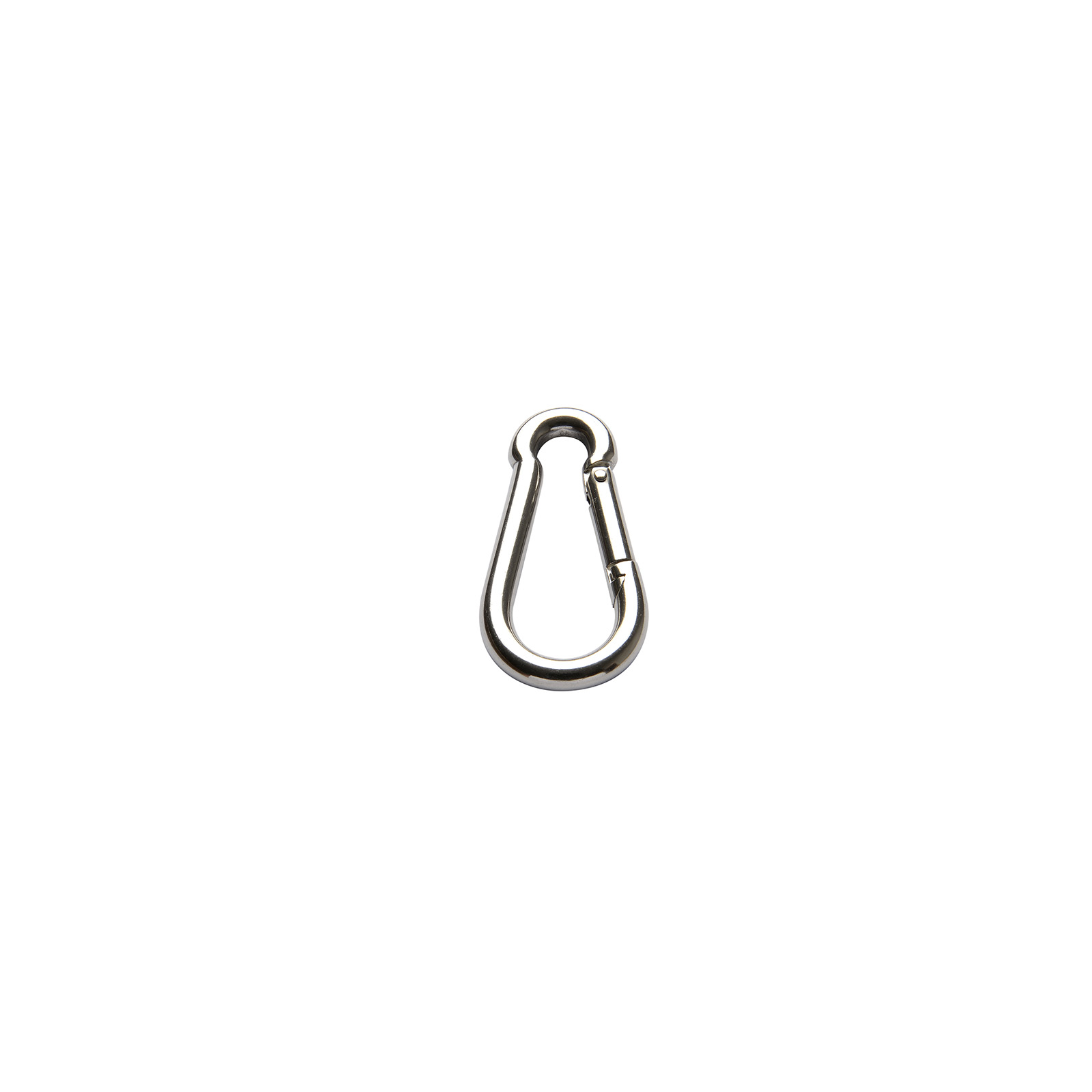 6 Moschettoni A Vite In Acciaio Inox M6: Anelli Di Collegamento Per Outdoor, Campeggio, Escursioni – Portata 397kg – Leggeri E Antiruggine