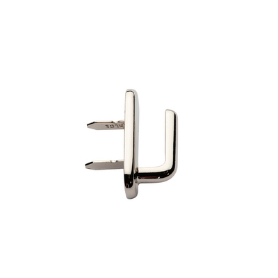 Zamak handle holder for bags