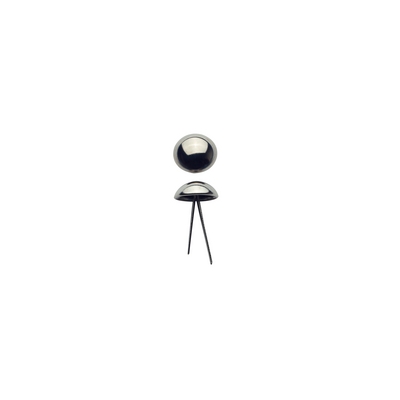 Piedino con alette in ferro mm.14 per borse