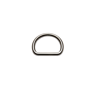 Anello a D in zama mm.25 per borse