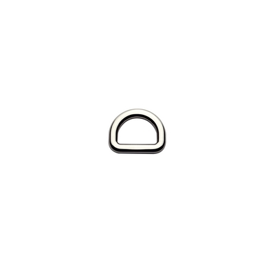 Anello a D in zama mm.20  per borse