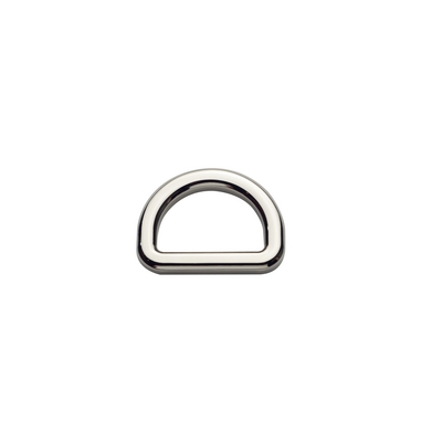 Anello a D in zama mm.25  per borse