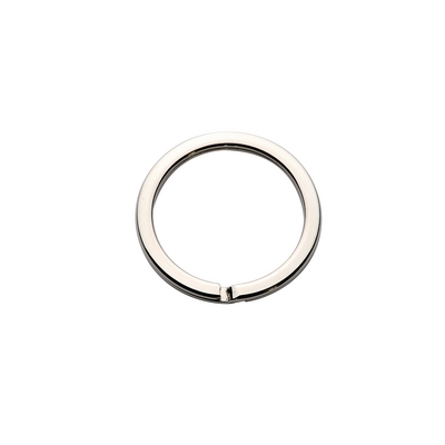 Steel flat key holder-spring ring 25 mm. 