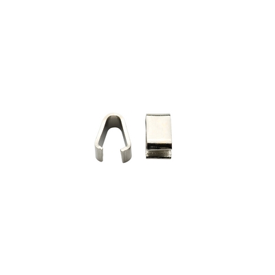 Brass clip for bags