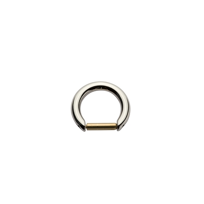 15mm zamak handle holder for bags