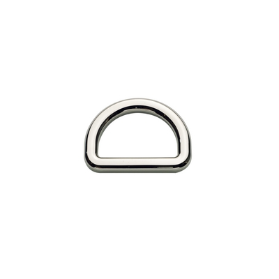 Anello a D in zama mm.30 per borse