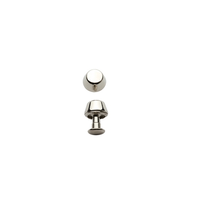 9mm zamak stud with rivet for bags