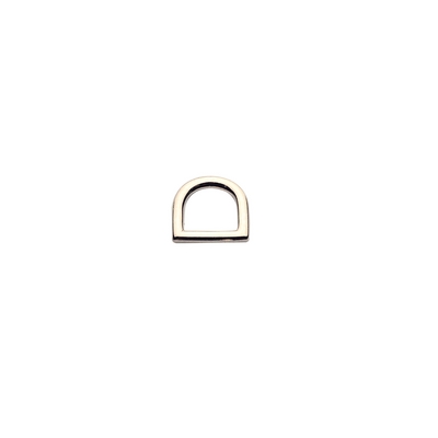 Anello a D mm.15 in zama per borse