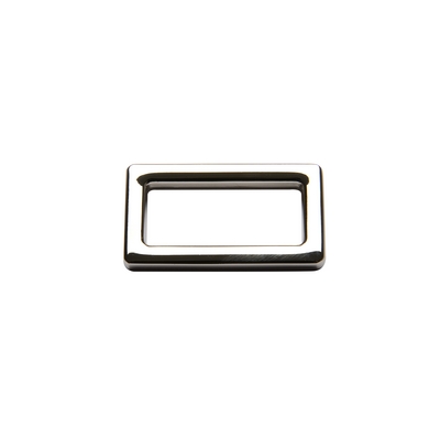 40mm zamak rectangular ring for bags