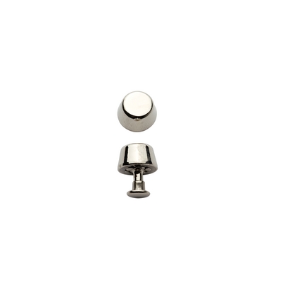 12mm zamak stud with rivet for bags