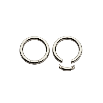 35mm zamak ring with screws for bags