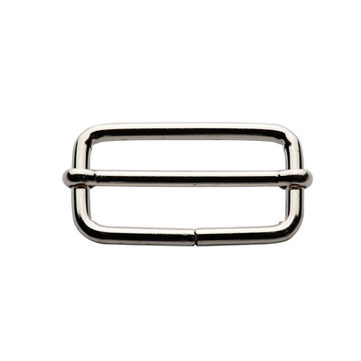 Iron slider with adjustable bar 40mm. for bags