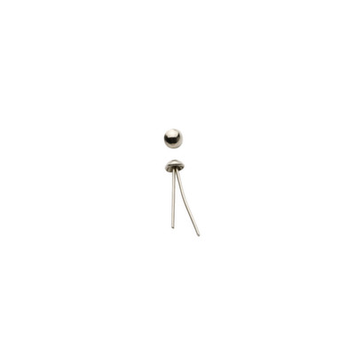 Piedino con alette in ferro mm.4,5 per borse