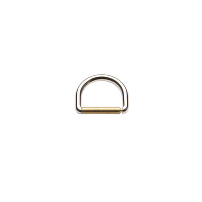 Anello a D in zama mm.20 per borse