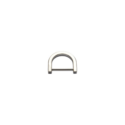 Anello a D in zama mm.20 per borse 