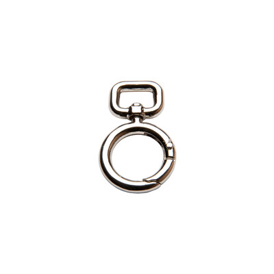 10mm zamak round snap hook for bags