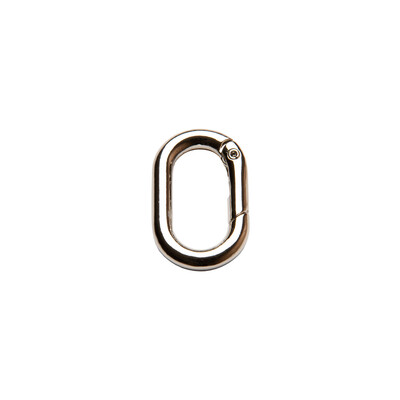 12mm zamak oval snap hook for bags