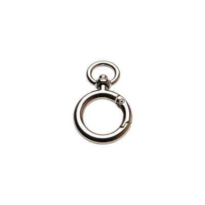 10mm zamak round snap hook for bags