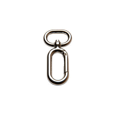 20mm zamak oval snap hook for bags