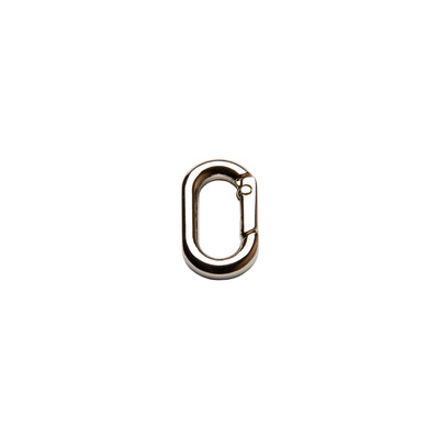 8mm zamak oval snap hook for bags
