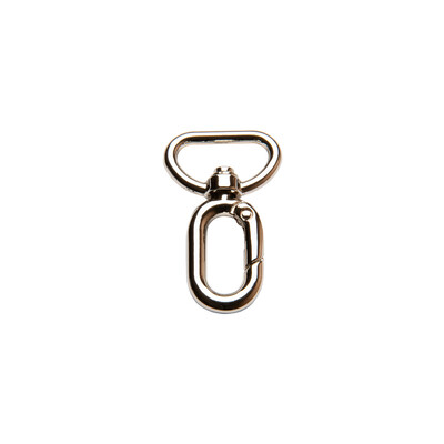 20mm zamak oval snap hook for bags