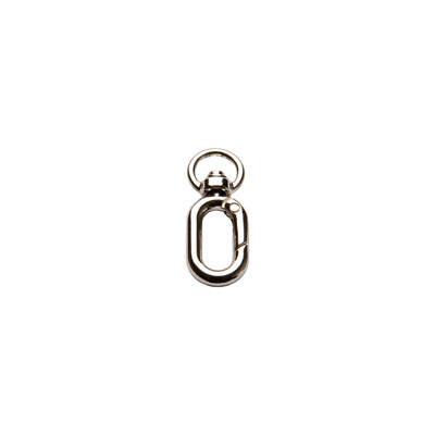 10mm zamak oval snap hook for bags